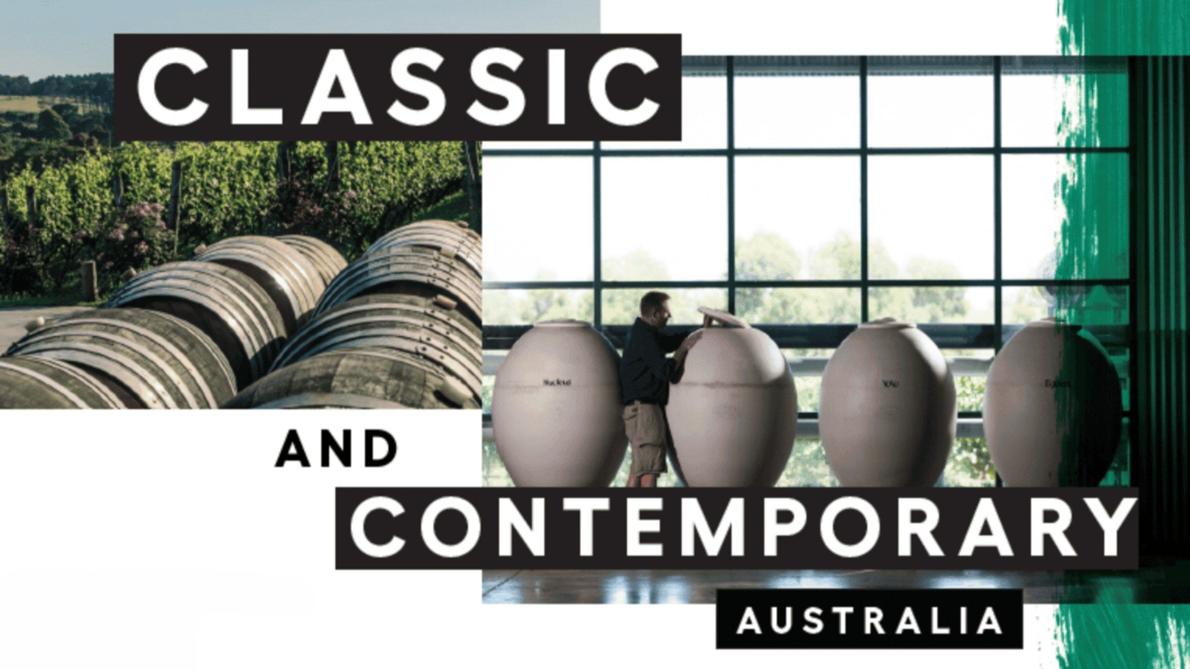 The Classic and Contemporary Australia trade masterclass, eight bottles lined up to argue the country moved on.