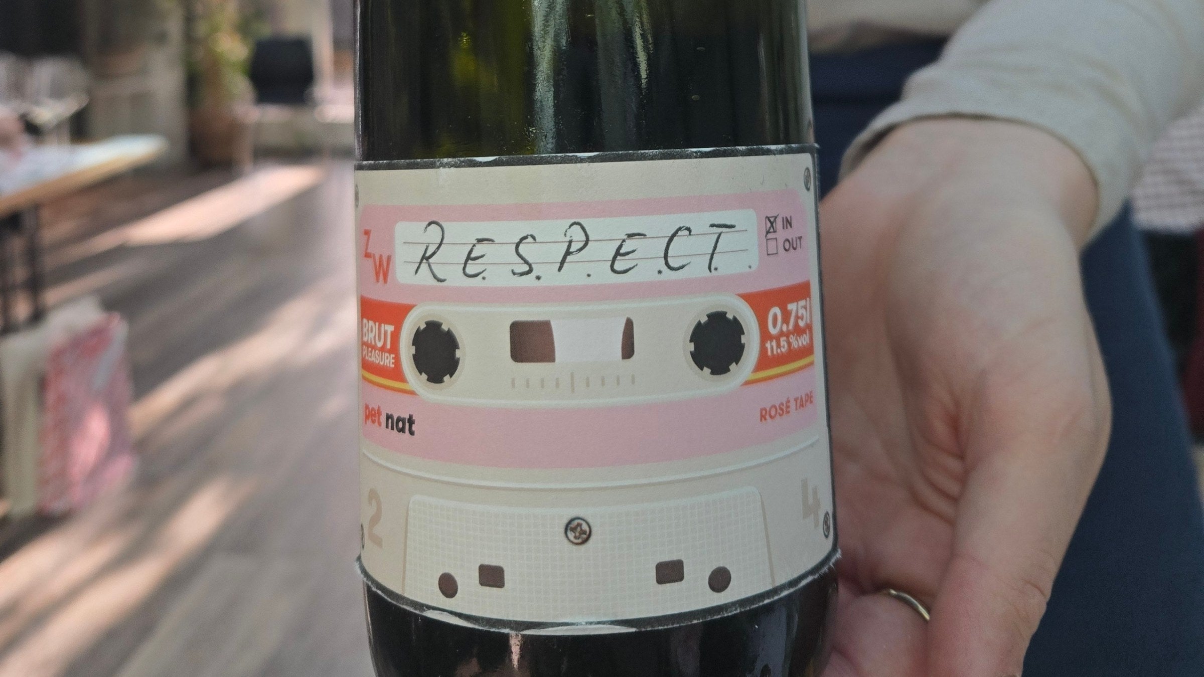 Austrian orange and natural wines lined up at the Amstel Boathouse trade tasting in Amsterdam, filed under 'alternative' but poured as the main offer.